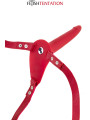 Gode ceinture rouge vibrant Fetish Tentation