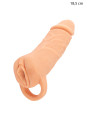 Masturbateur et extension de pénis  18,5 cm - Nature Skin