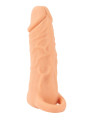Masturbateur et extension de pénis  18,5 cm - Nature Skin