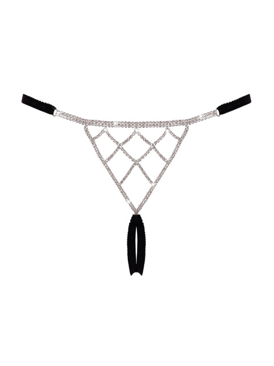 String ouvert strass - Cotelli Lingerie