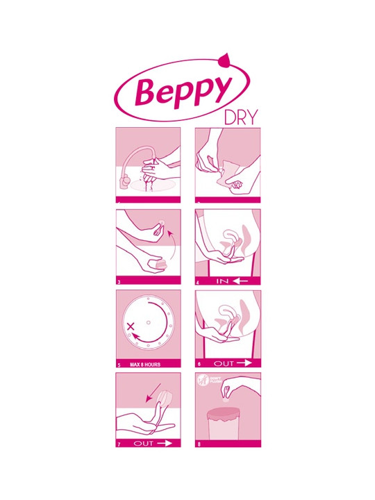 Boite 8 tampons Beppy DRY