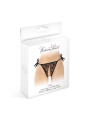 String noir ouvert à nouer Stella - Fashion Secret