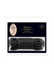 Corde de bondage noire 10m - Sweet Caress