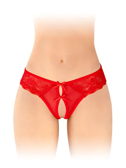 String ouvert Alicia rouge - Fashion Secret