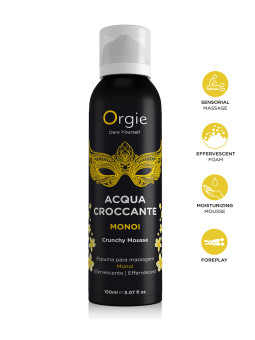 Mousse de massage effervescente Monoi 150ml