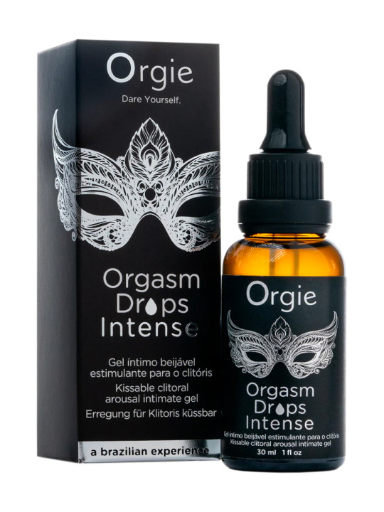 Gouttes d'excitation clitoridienne Orgasm Drops Intense 