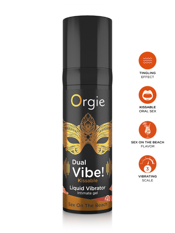 Gel d'excitation Dual Vibe Sex On The Beach Liquid Vibrator