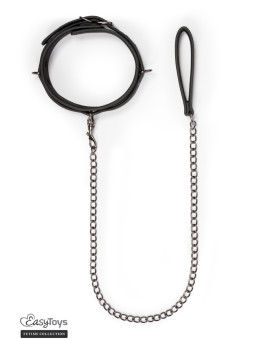 Collier fétichiste et laisse - Easytoys Fetish Collection