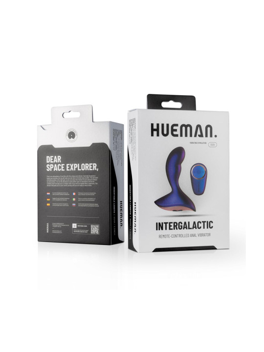 Plug vibrant télécommandé Intergalactic - Hueman