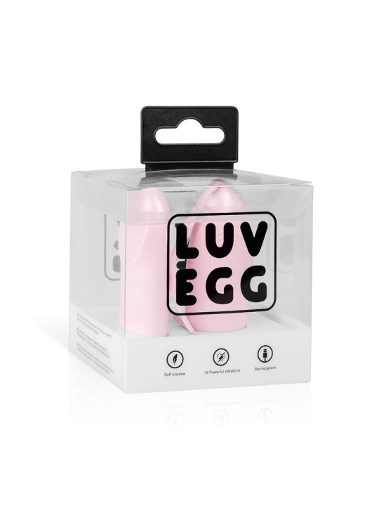 Oeuf vibrant télécommandé rose - LUV EGG