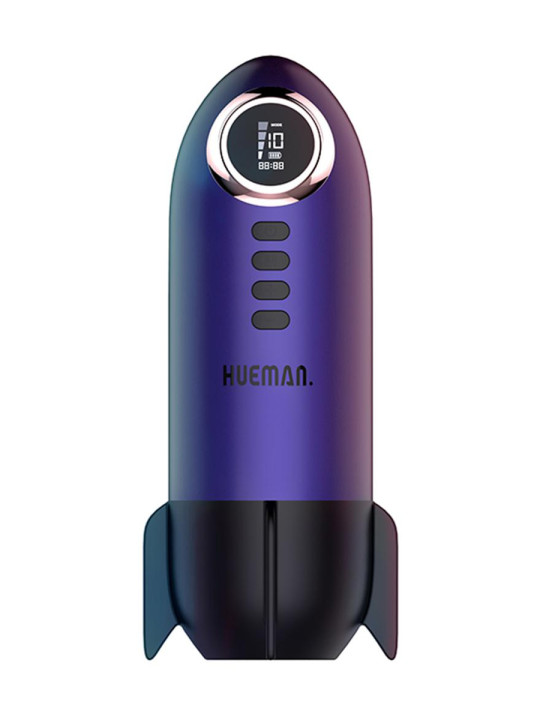 Masturbateur à aspiration et vibrations Rocket - Hueman