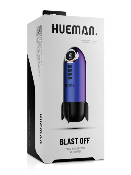 Masturbateur à aspiration et vibrations Rocket - Hueman