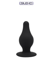 Plug anal The Original Model 2 noir 6,4 cm - SilexD