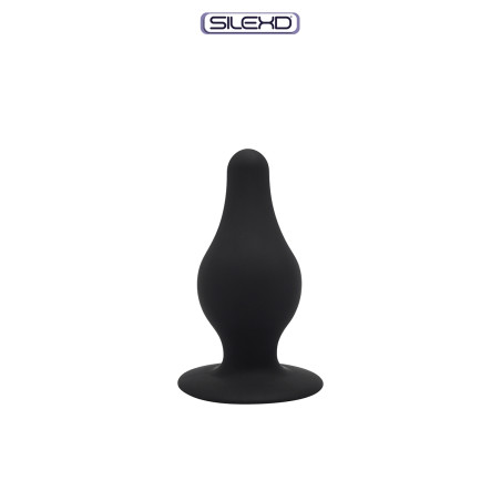Plug anal The Original Model 2 noir 6,4 cm - SilexD