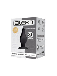 Plug anal The Original Model 2 noir 6,4 cm - SilexD