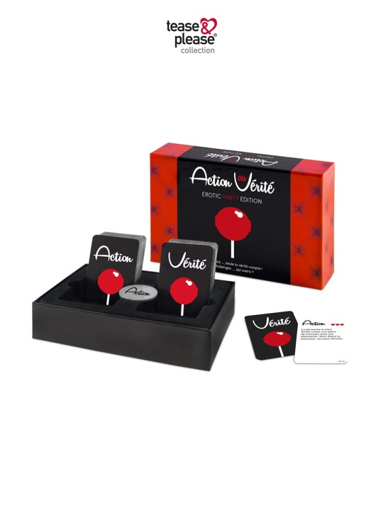 Jeu coquin Action ou Vérité Erotic Party Edition
