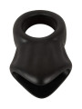 Cock Ring avec Ball Stretcher liquid silicone - Erecto 