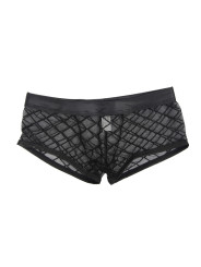 Boxer noir transparent