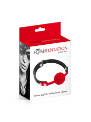 Baillon boule rouge - Fetish Tentation