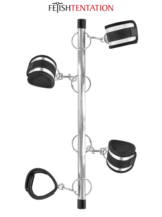 Barre de soumission 4 menottes Fetish Tentation
