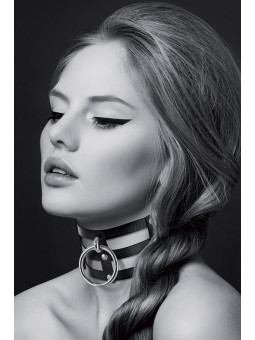 Collier Fetish large avec anneau - Bijoux pour Toi