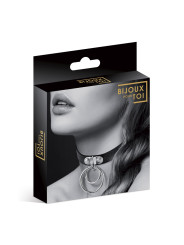 Collier Fetish avec double  anneau - Bijoux pour Toi