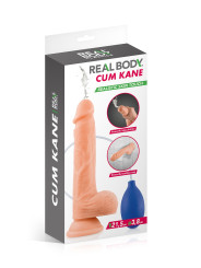Gode éjaculateur Cum Kane 21,5cm - Real Body