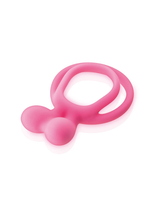 Double Cockring rose Glamy