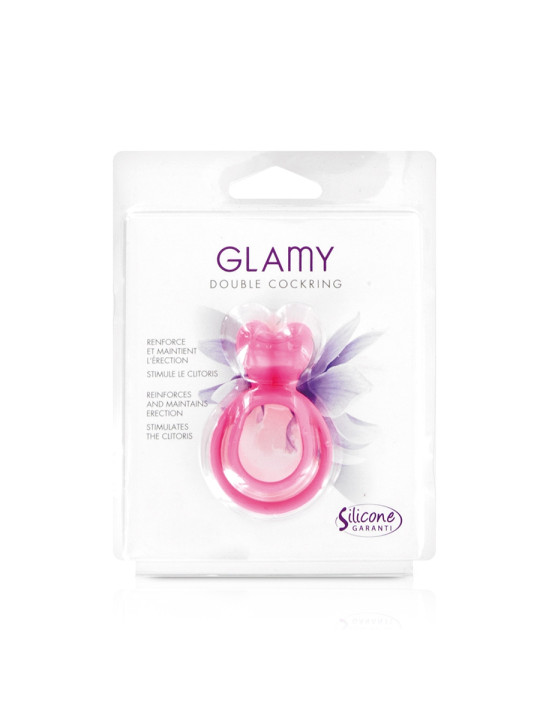 Double Cockring rose Glamy