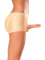 Culotte avec gode réaliste plein