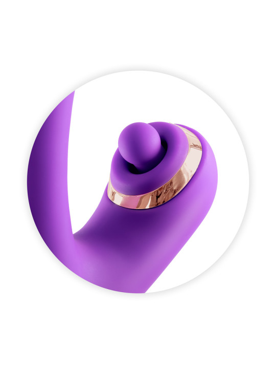 Vibromasseur rabbit 3-en-1 Joyfully violet - Yoba