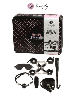 Kit BDSM 8 pièces - noir