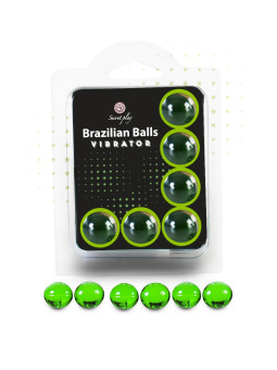 6 Brazillian balls effet vibrator