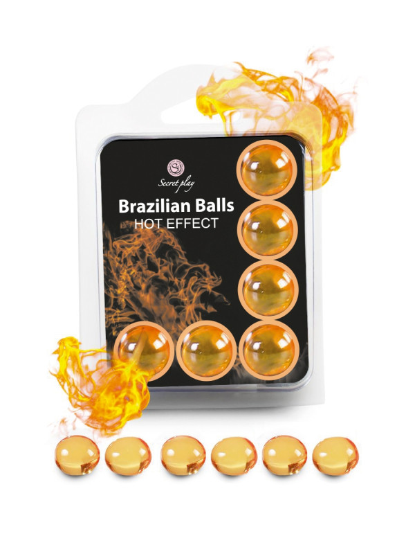 6 Brazilian Balls - effet chaleur