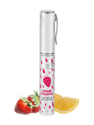 Spray sexe oral et bouche humide à la fraise acide