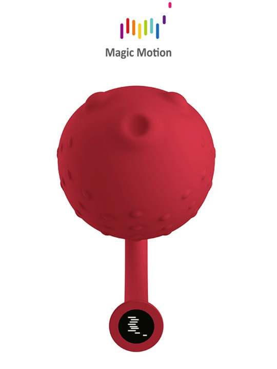 Oeuf vibrant connecté Magic Fugu rouge - Magic Motion