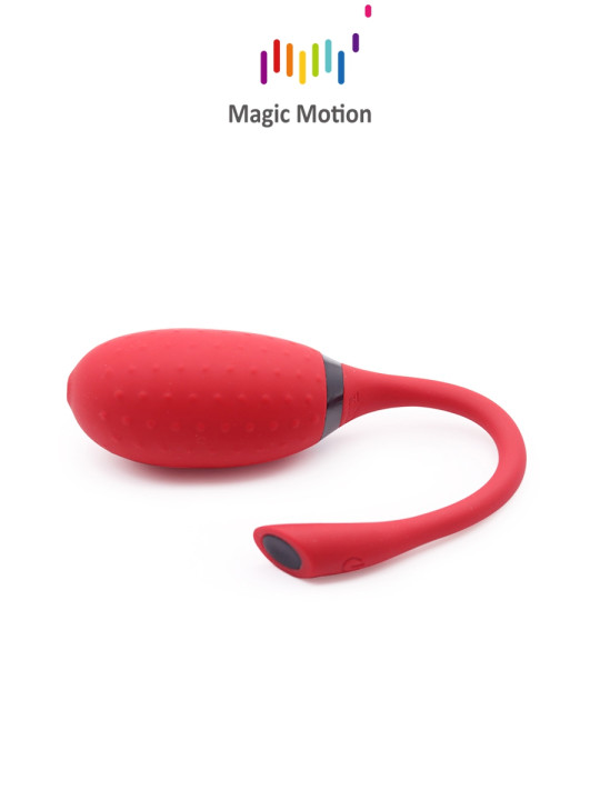 Oeuf vibrant connecté Magic Fugu rouge - Magic Motion