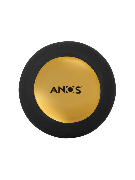 Plug anal vibrant et rotatif télécommandé - Anos