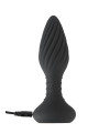 Plug anal vibrant et rotatif télécommandé - Anos