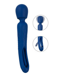 Vibro Wand réversible avec langue vibrante - Sweet Smile