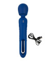 Vibro Wand réversible avec langue vibrante - Sweet Smile