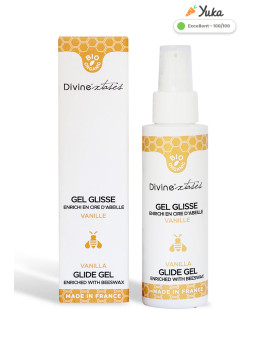 Lubrifiant Bio Vanille 100ml - Divinexstases