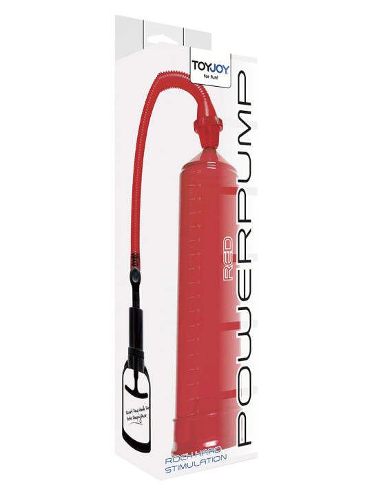 Pompe à pénis ToyJoy Power Pump rouge