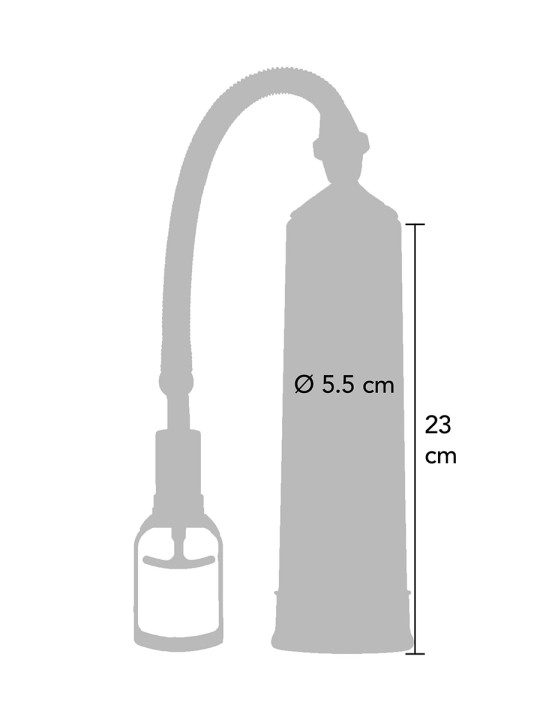 Pompe à pénis ToyJoy Power Pump rouge