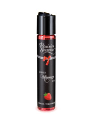 Huile de massage gourmande - Fraise