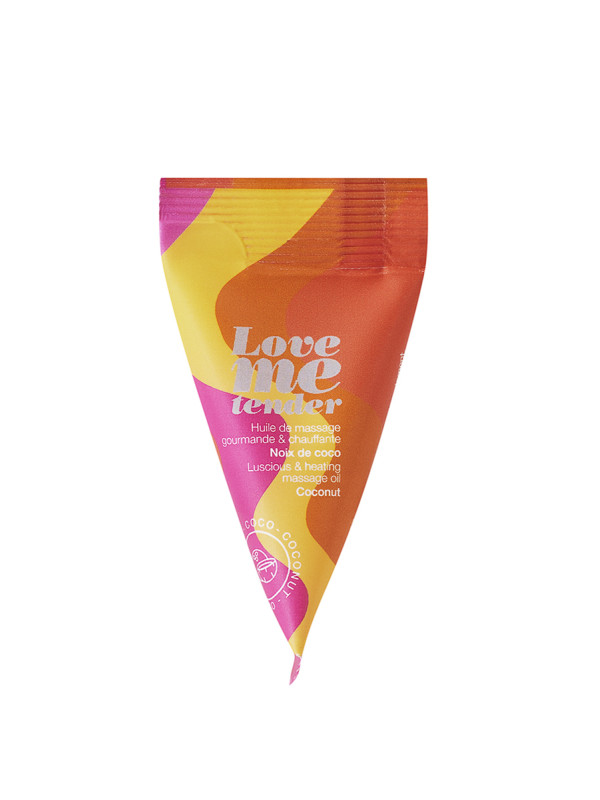 Berlingot huile massage comestible Coco