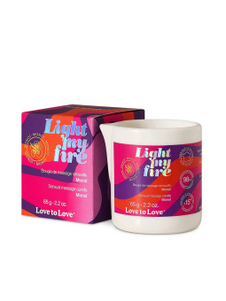 Bougie de massage Monoï - Love to Love