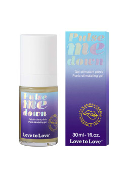 Gel stimulant pénis Pulse Me Down 30ml - Love To Love