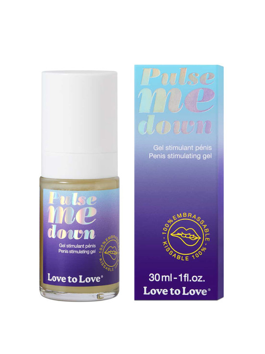 Gel stimulant pénis Pulse Me Down 30ml - Love To Love