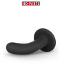 Gode ventouse noir Logan 13,5 cm - No-Parts